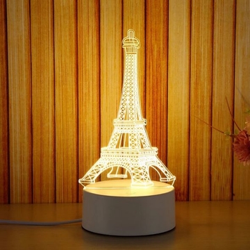 3D Creatives Acrylic Board Night Light for gifts OEM artwork is welcomed