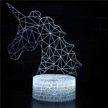 LED 3D night light led lamp 3D led desk lamp