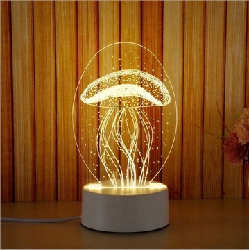  2021 Cartoon 3D lamp bedroom decorative night light