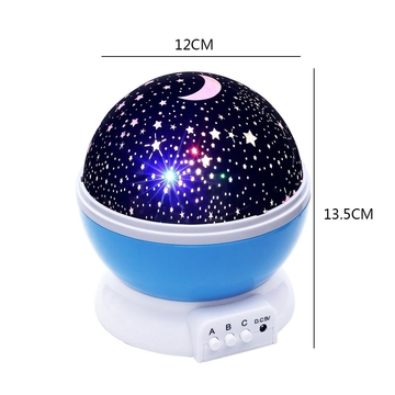 Stars Starry LED Night Light Projector Moon Lamp Kids Gifts